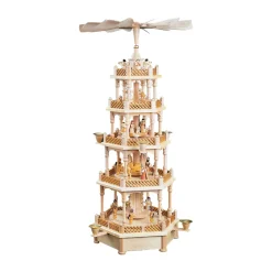 Richard Glässer Pyramiden<Pyramide Mit Musik "Christi Geburt"