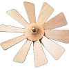 Richard Glässer Zubehör & Ersatzteile<Pyramiden-Flugelrad Aus Holz, D 135 Mm