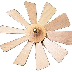 Richard Glässer Zubehör & Ersatzteile<Pyramiden-Flugelrad Aus Holz, D 135 Mm