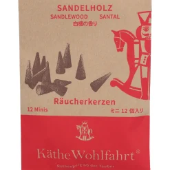 Käthe Wohlfahrt Zubehör & Ersatzteile<Raucherkerzen Sandelholzduft, Klein