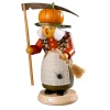 Müller Kleinkunst Räuchermänner<Rauchermann Halloween Hexe Mit Kurbis