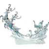 Käthe Wohlfahrt Standfiguren<Rentierschlitten Aus Acryl Mit Beleuchtung, 24Cm