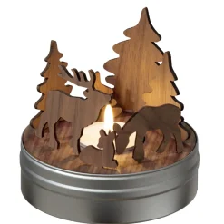 designimdorf Krippen Und Krippenfiguren<Schachtelgeschichte "Im Winterwald"