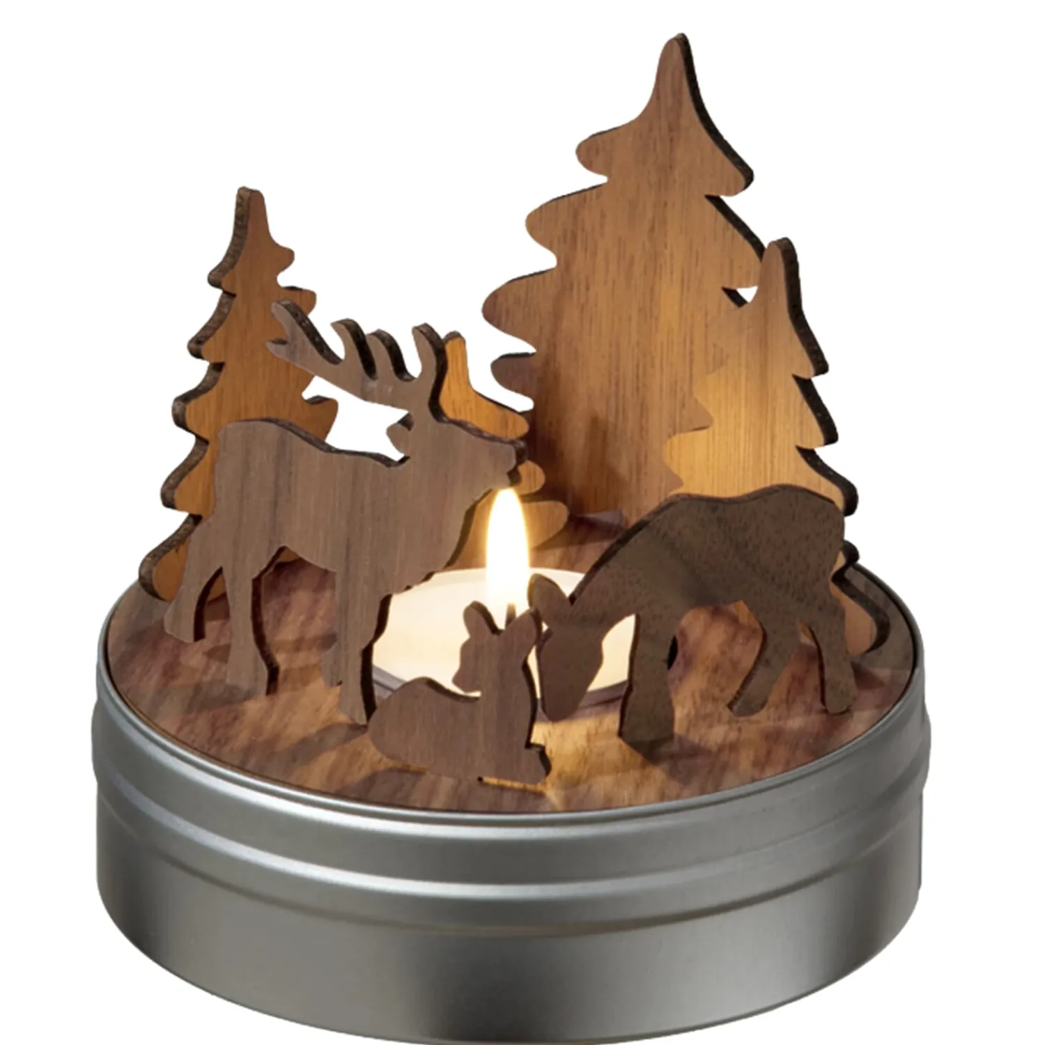 designimdorf Krippen Und Krippenfiguren<Schachtelgeschichte "Im Winterwald"