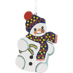 Käthes Original Baumschmuck Aus Zinn<Schneemann