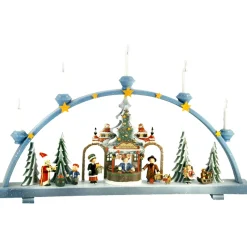 Käthes Original Käthes Original Figuren<Schwibbögen "Christkindlmarkt", 115V