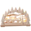 RATAGS Holzdesign Schwibbögen<Schwibbögen "Heidelberg Im Winter", 230 V Mit Usb A-Anschluss
