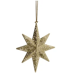 Käthe Wohlfahrt Baumschmuck Aus Messing<Stern Filigran, Goldfarben