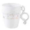Meissen Porzellan Tischdeko<Tasse "Leise Rieselt Der Schnee"