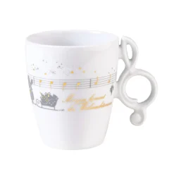 Meissen Porzellan Tischdeko<Tasse "Morgen Kommt Der Weihnachtsmann"