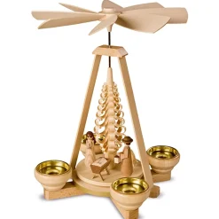 Müller Kleinkunst Pyramiden<Teelicht-Pyramide "Christi Geburt"