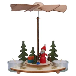 Käthe Wohlfahrt Pyramiden<Teelicht-Pyramide "Weihnachtsmann"