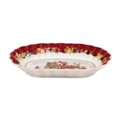 Villeroy & Boch Tischdeko<Toy'S Fantasy Grose Schale Oval, Santa Und Kinder