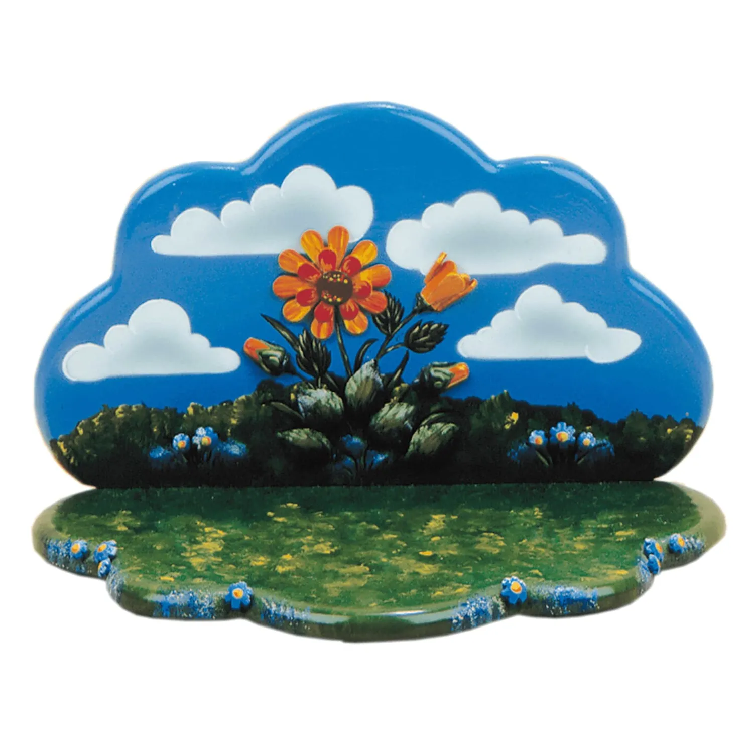 Hubrig Volkskunst Hubrig Miniaturen<Wiese Mit Himmel