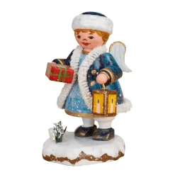 Hubrig Volkskunst Hubrig Miniaturen<Winterkinder Himmelskind "Frohe Gaben"