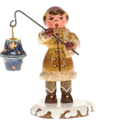 Hubrig Volkskunst Hubrig Miniaturen<Winterkinder Madchen Mit Sternhimmellampion