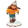 Hubrig Volkskunst Hubrig Miniaturen<Winterkinder Schulmadchen