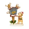 Hubrig Volkskunst Hubrig Miniaturen<Winterkinder Zeitungsbote